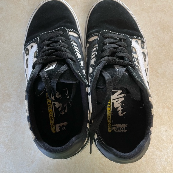 Women’s Animal Print Vans Sneakers, Size 7.5 - Picture 4 of 7